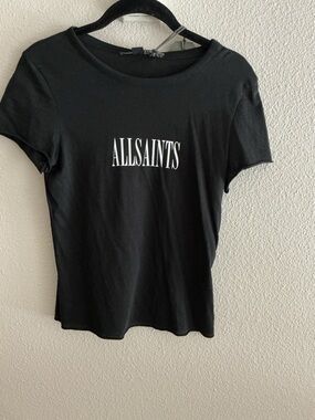 All Saints Black T shirt-S